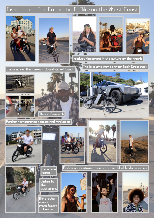 Paneled Electric Motorcycle 4